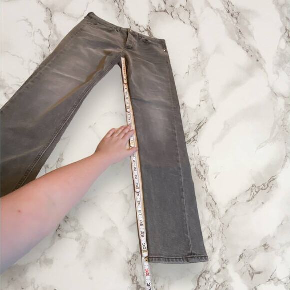 Rag & Bone Gray Fit 1 Extra Slim Cotton Poly Stretch Skinny Jeans Size 34 - Picture 2 of 12